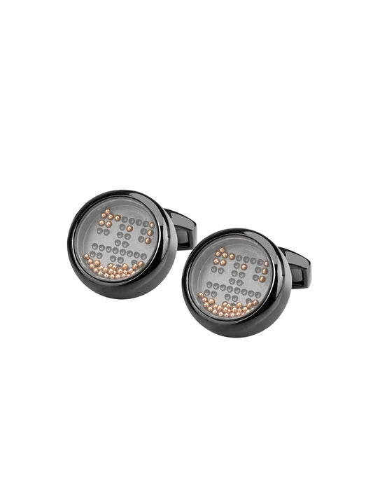 Scattered beads series cufflinks MM1908072 Black