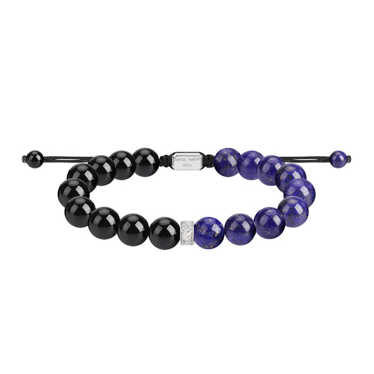 Guardian Series Bracelet Lapis Lazuli Black Onyx MMS004816BK MMS004814BK