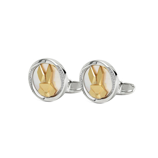 Mobius series Zodiac Rabbit cufflinks MM2301S