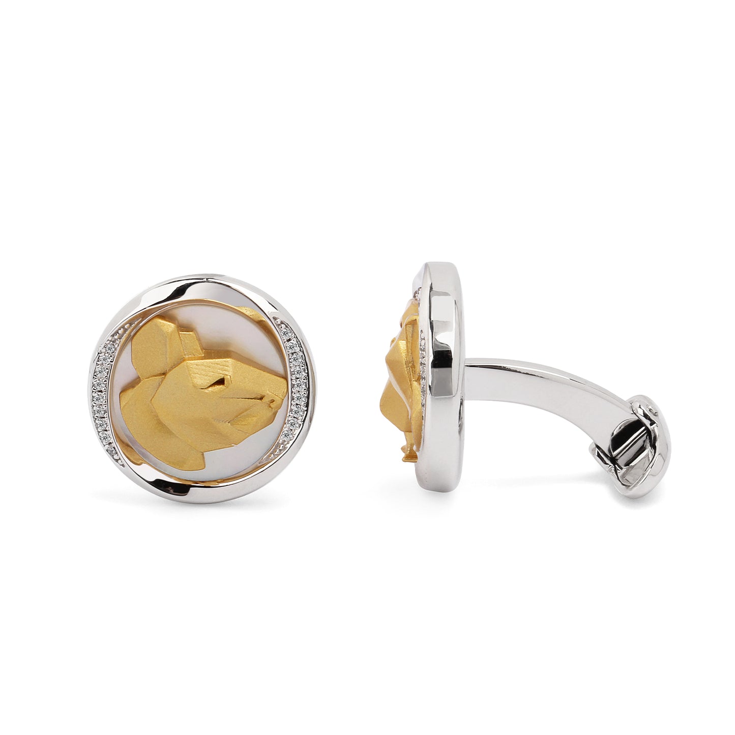 Mobius series Zodiac Rat cufflinks MM2401S